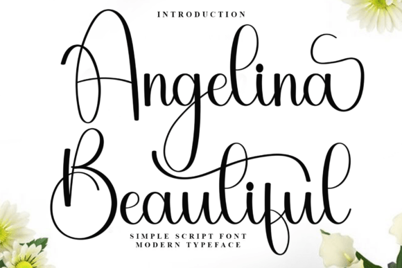 Angelina Beautiful Typeface Review: A Modern Script for Brand Identity