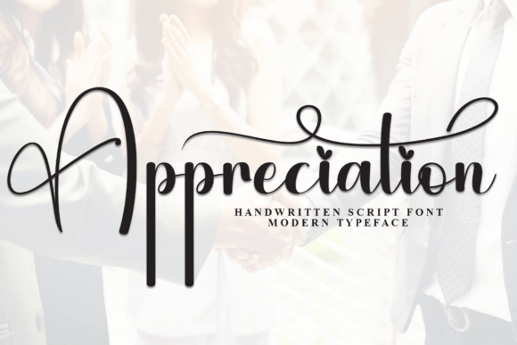 Appreciation: A Handcrafted Display Font for Wholesome Crafts