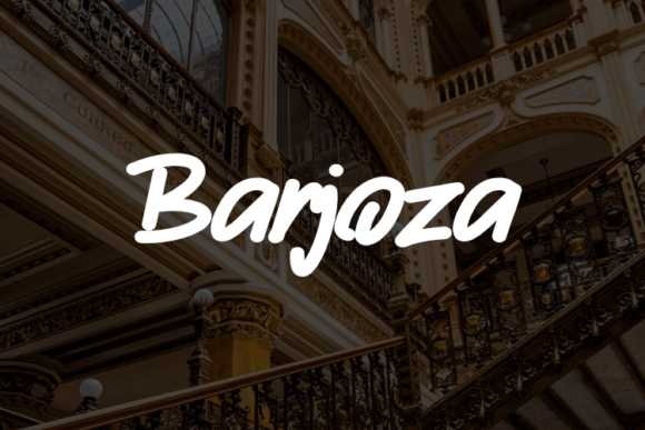 Barjoza Typeface Review: A Creative Script for Digital Branding