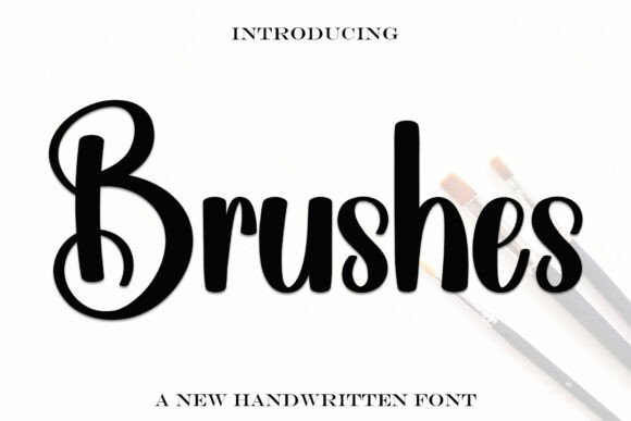 Brushes: The Elegant Script Font for Distinctive Brand Identity