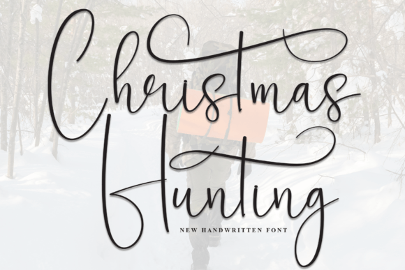 Christmas Hunting Typeface Review: A Sweet Script for Digital Brands