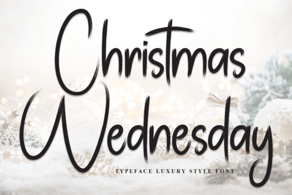 Christmas Wednesday: The Whimsical Display Font for Branding