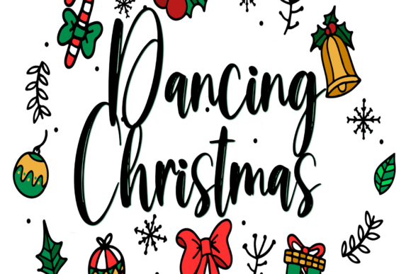 Dancing Christmas: A Handwritten Font for Editorial Elegance