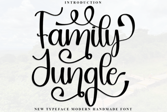 Family Jungle: A Warm Script Font for Engaging Editorial Design
