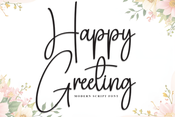 Happy Greeting: A Premium Handwritten Font for Boutique Branding