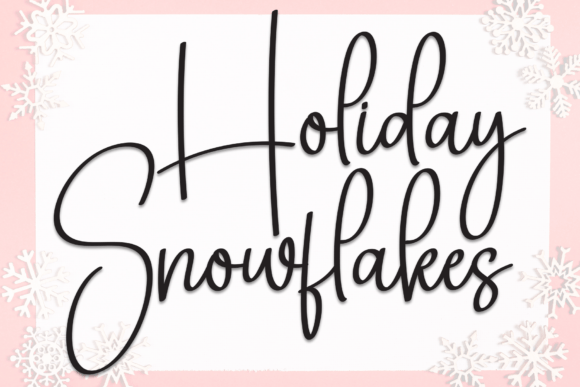 Holiday Snowflakes: A Designer’s Review of This Playful Display Typeface