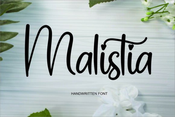 Malistia: The Handwritten Typeface for Scroll-Stopping Brand Visuals