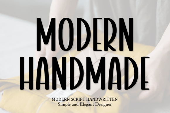 Modern Handmade: Elevating Editorial Design with Authentic Script Typography