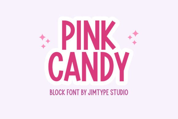 Pink Candy Typeface: The Playful Font for Standout Campaigns