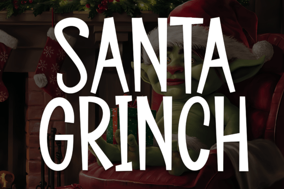 Santa Grinch: A Hand-Scripted Typeface for Warm Brand Identities