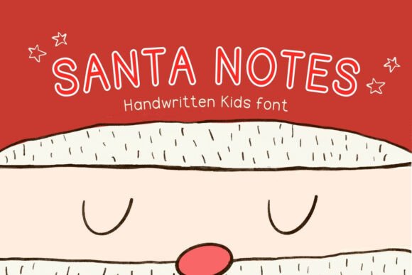 Santa Notes: A Clean Handwritten Typeface for Editorial Design