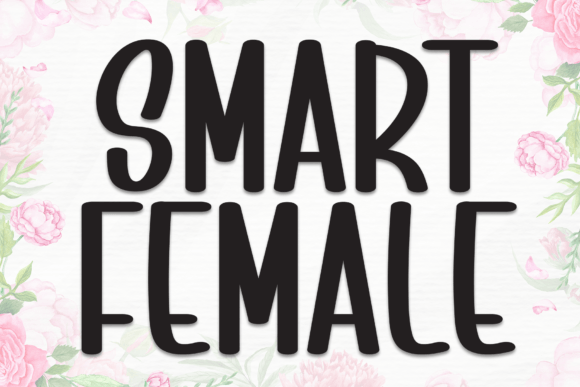 Smart Female: The Hand-Scripted Display Font for Warm Editorial Design