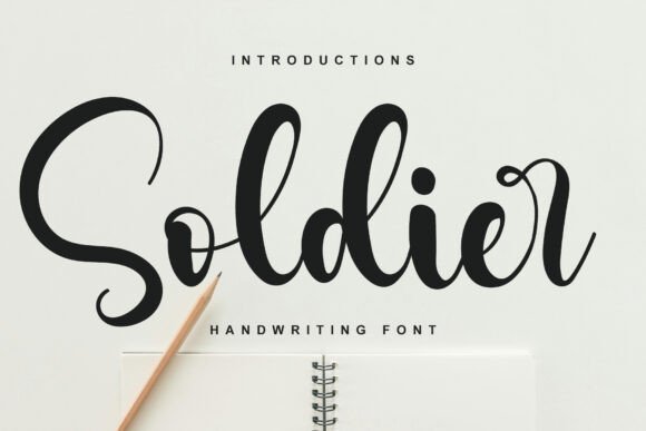 Testing Soldier: A Handwritten Typeface for Modern Web Design
