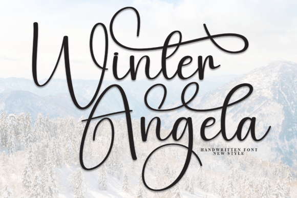 Winter Angela: A Timeless Handwritten Typeface for Digital Branding