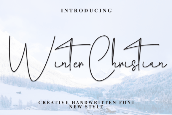 Winter Christian: An Elegant Script Font for Handmade Creations