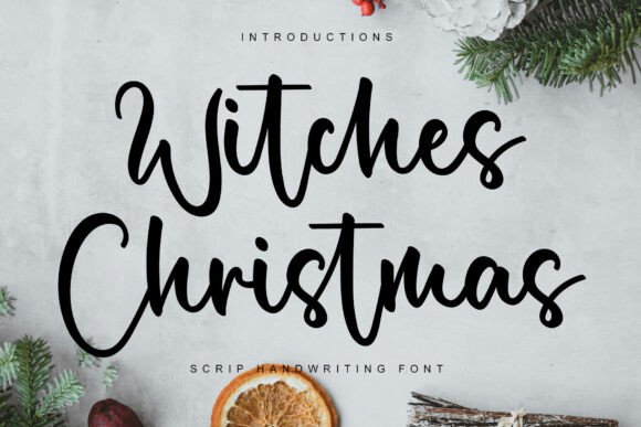 Witches Christmas: The Handwritten Script Font for Festive Brand Campaigns