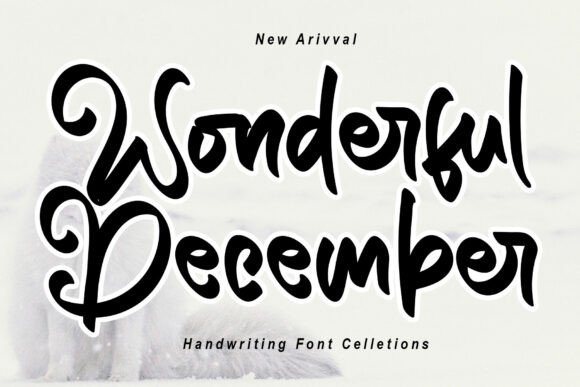 Wonderful December: The Perfect Handwritten Font for Crafters